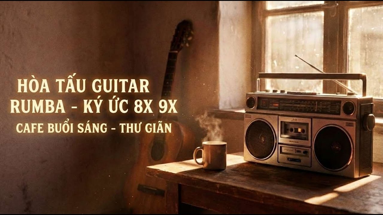 HÒA TẤU GUITAR RUMBA CỰC PHẨM - Nhạc Không Lời Cafe Sáng Thư Giãn | Ký Ức 8x 9x