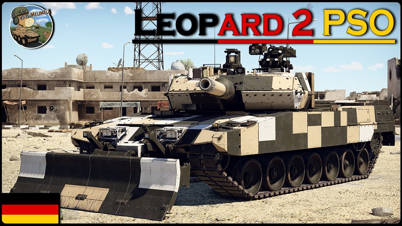 Leopard 2 PSO ! Un 2A5 en l&eacute;g&egrave;rement plus solide !