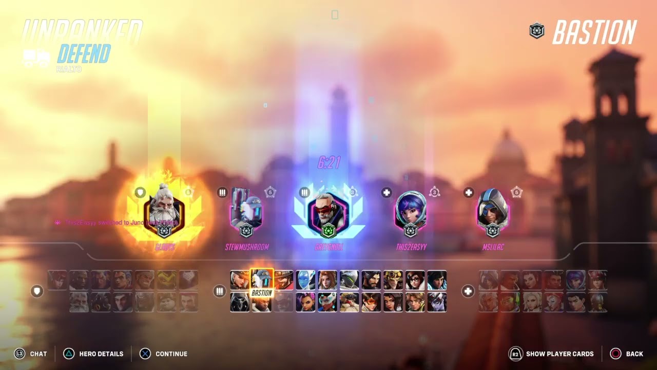 Overwatch 2 Time out
