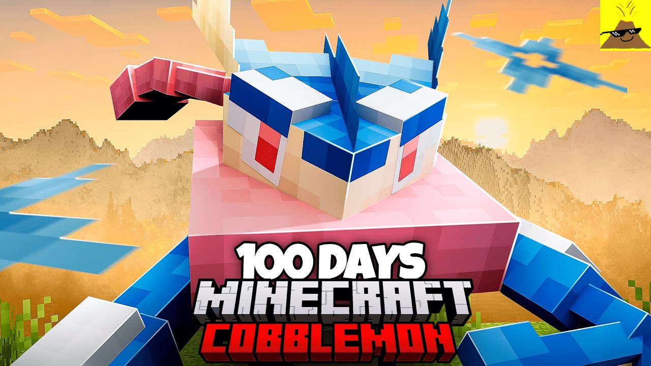 I Spent 100 Days in Pok&eacute;mon Minecraft Against my Rival! (Duos Cobblemon)