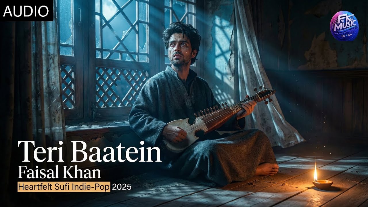 Teri Baatein – Faisal Khan | Official Audio | Kashmiri Sufi Song 2025 | New Sufi Indie Pop Ballad