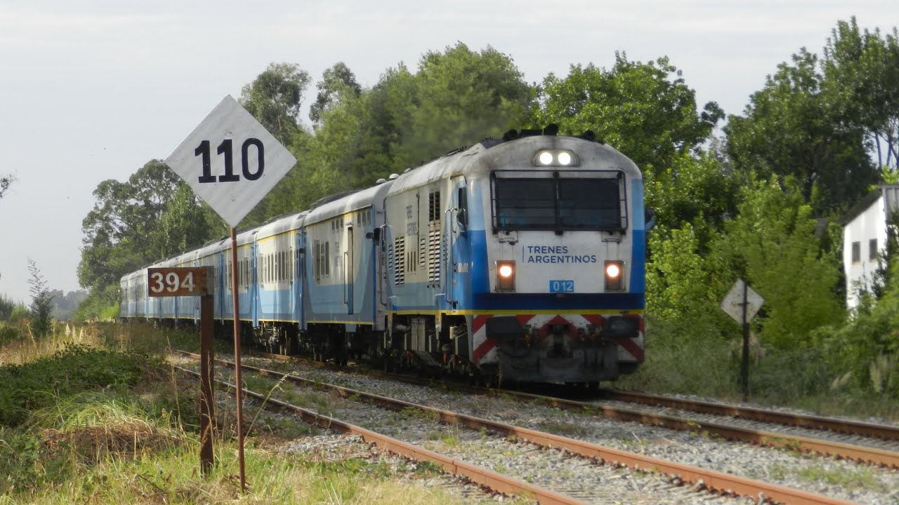 El 304 y 303 circulando nuevamente x el Km 393 y 394 | #trenesargentinos #lineagralroca 