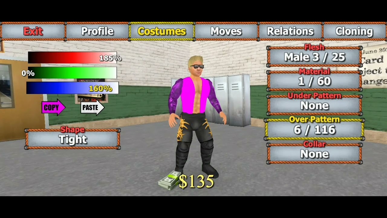 How To Make 'Y2J' Chris Jericho in Wrestling Empire.