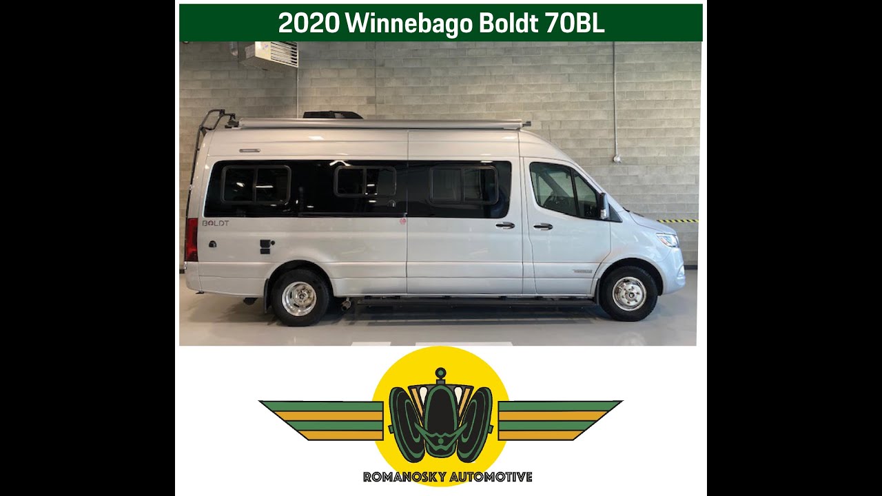 2020 Winnebago Boldt 70 BL (Rear Bedroom) w/Volta 13.5kW Li-Ion Battery system - C$250,000