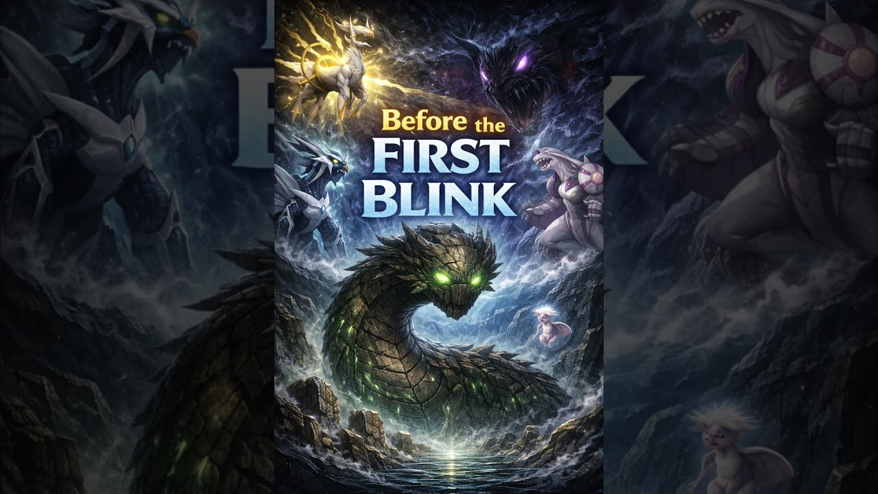 ￼ Before the first blink *(my abyss Pokémon region)*