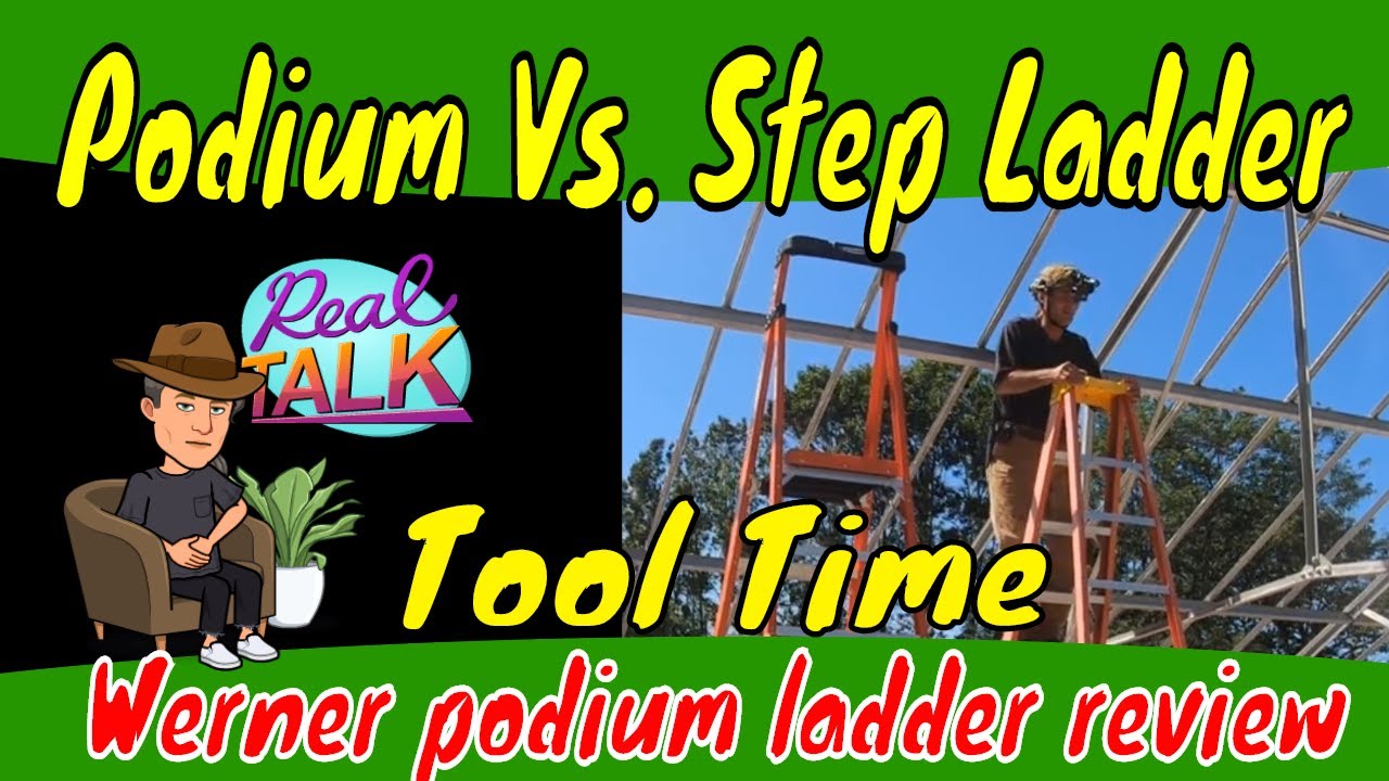 Is the Werner podium ladder better than a step ladder