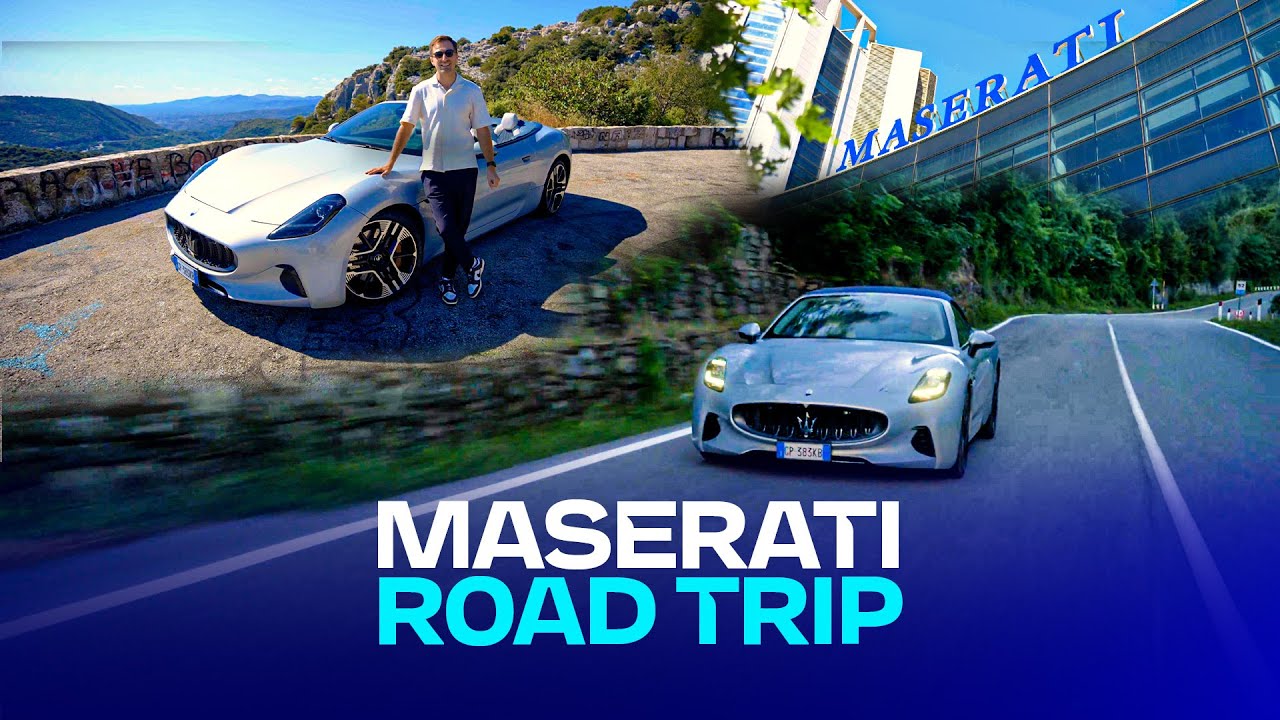 From Modena to Monaco 🔱 | The Great Maserati Road Trip with Saunders CB