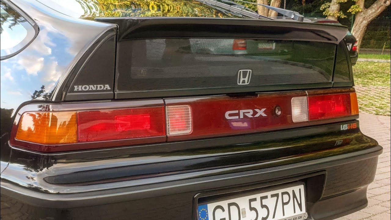 Jak jeździ Honda CRX ? Radek z Kultowe Taxi słucha w niej Liroy'a ❤ 21.07.2021 Gdańsk FSO Pomorze