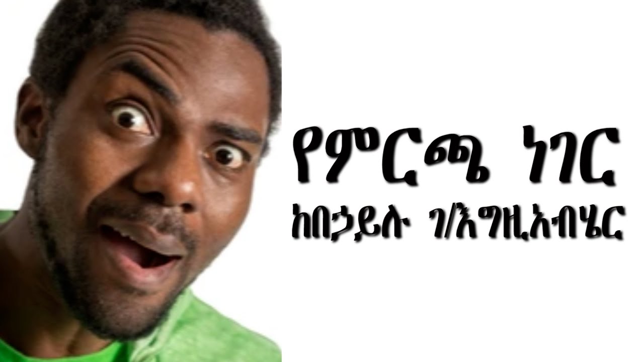 የምርጫ ነገር ከበኃይሉ ገ/እግዚአብሄር