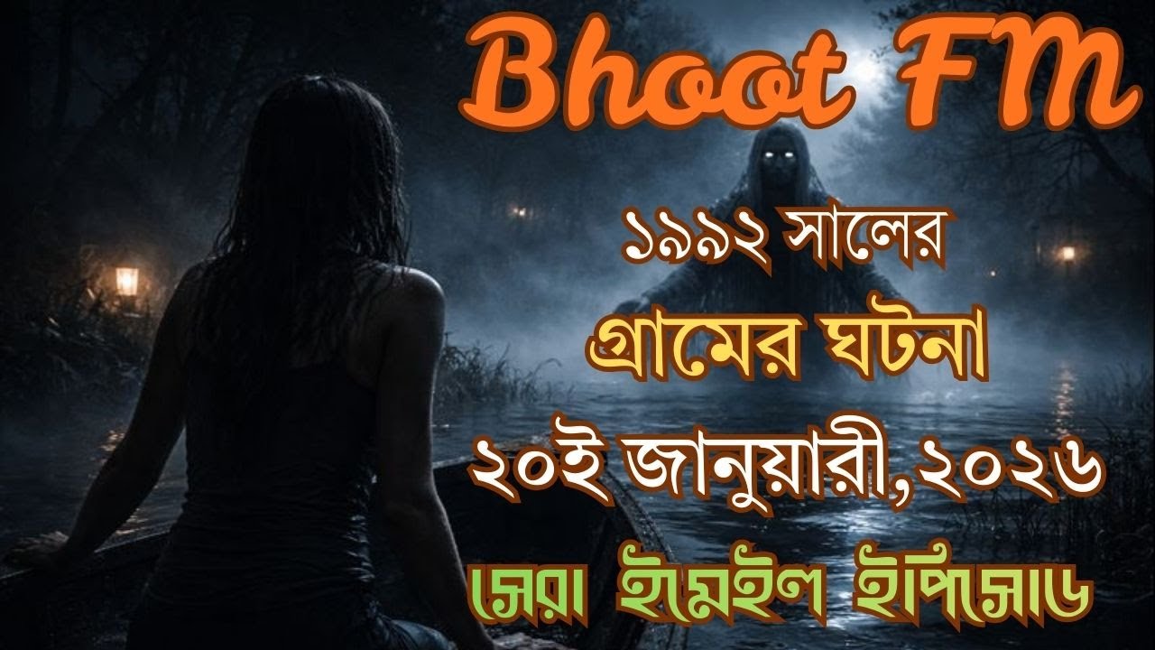 New Bhoot FM Email Episode | গ্রামের ভয়ংকর ঘটনা | Bangla Horror | Most Popular Story|Only Email 2026