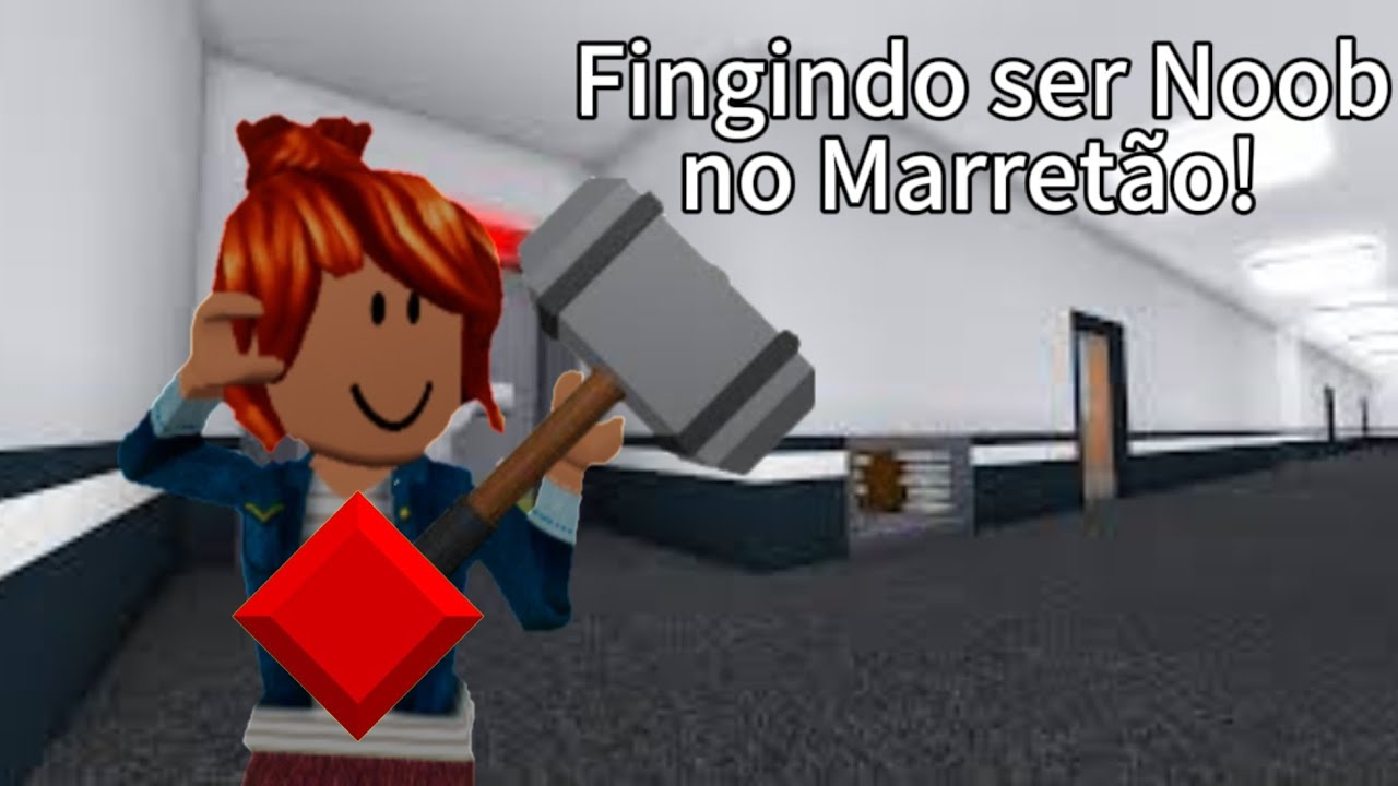 Fingindo ser Noob no Marretão - Flee the Facility | Roblox