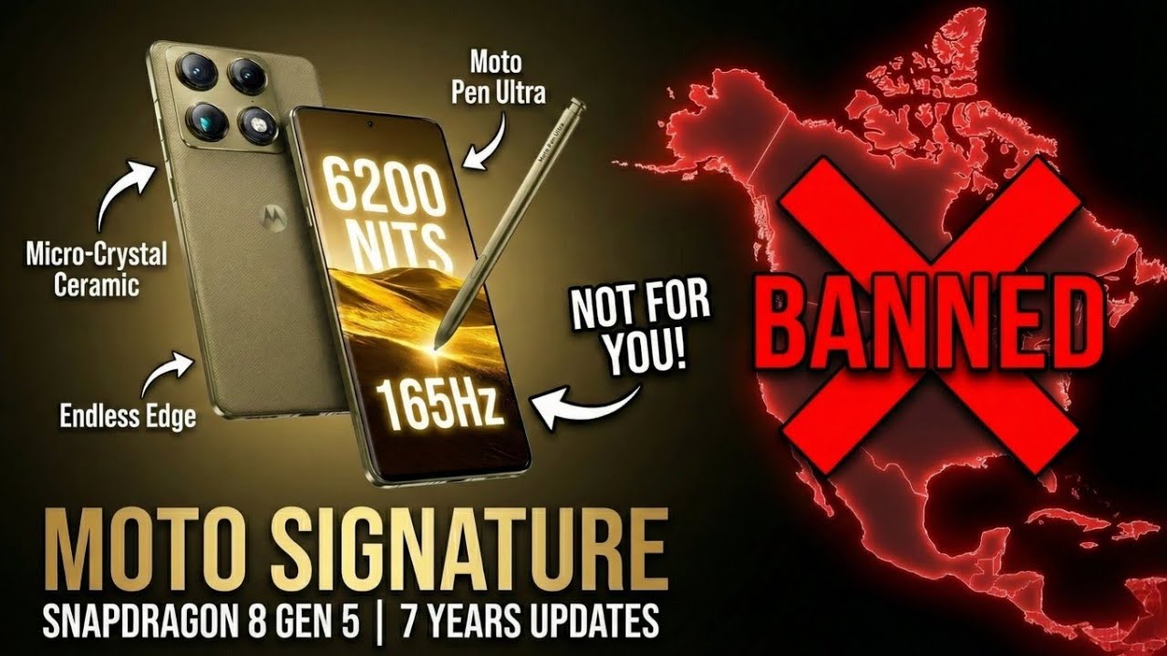 Лучший телефон Motorola за всю историю... И вы не сможете его купить (Moto Signature)