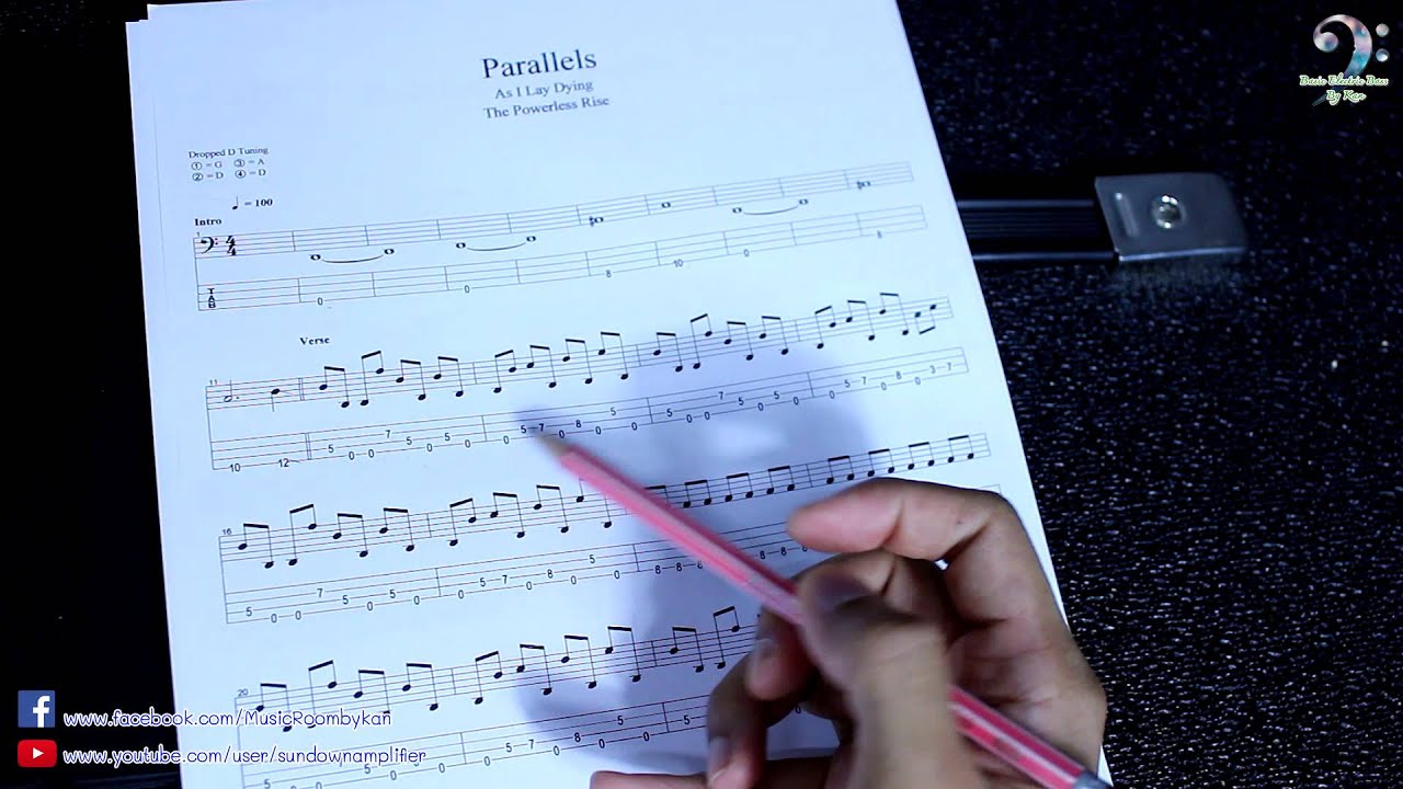Tip สอนเบส 34 วิธีอ่าน Tab Bass แทปเบส