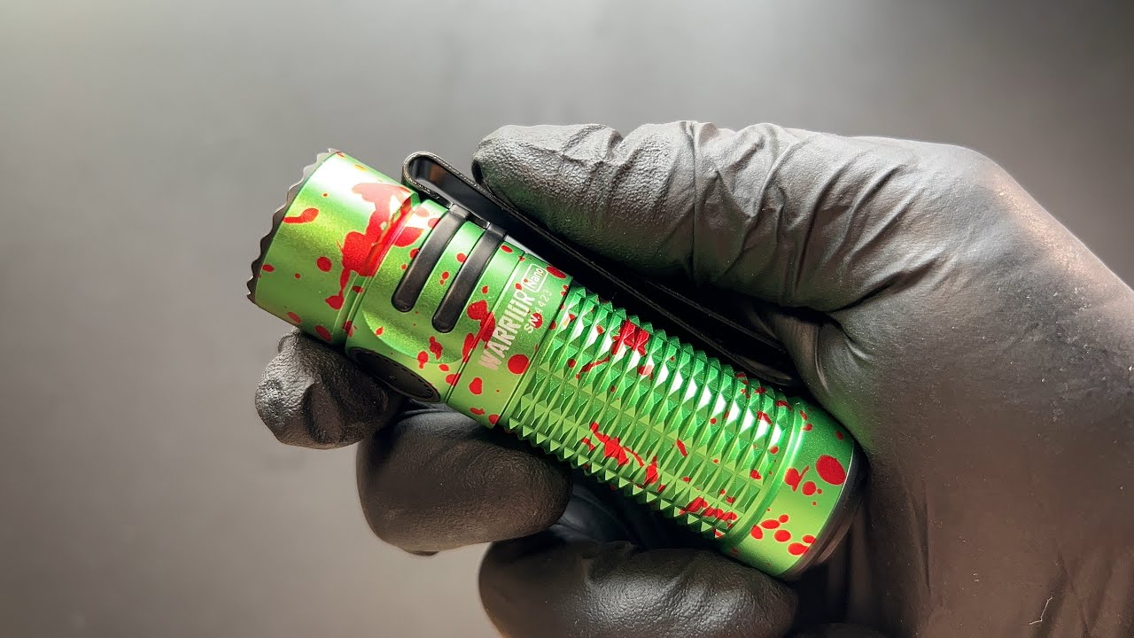 OLIGHT WARRIOR NANO ZOMBIE GREEN ตุลาคม 2023