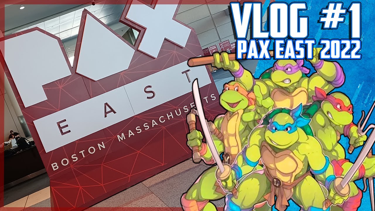 PAX EAST 2022 - BOSTON CONVENTION CENTER - FRIDAY - TOUR - VLOG #1