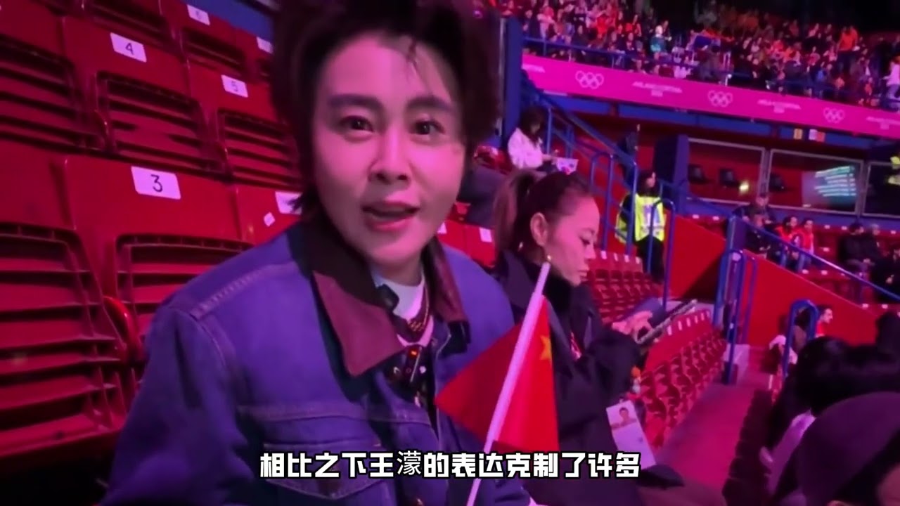 林孝埈低头痛苦掩面！王濛眼眶泛红强忍泪水，哽咽着鼓励中国队 #王濛 #林孝埈 #短道速滑 #孙龙 #体育精神