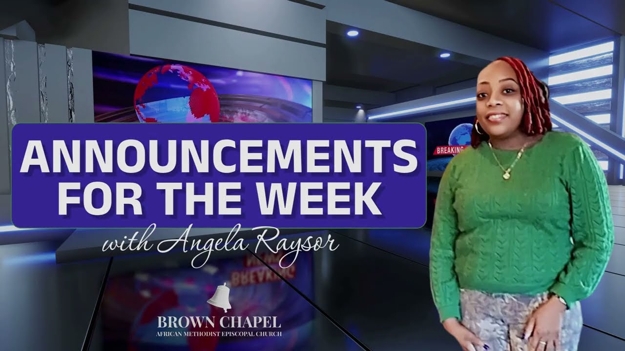 Announcements - Sunday, March 8, 2026