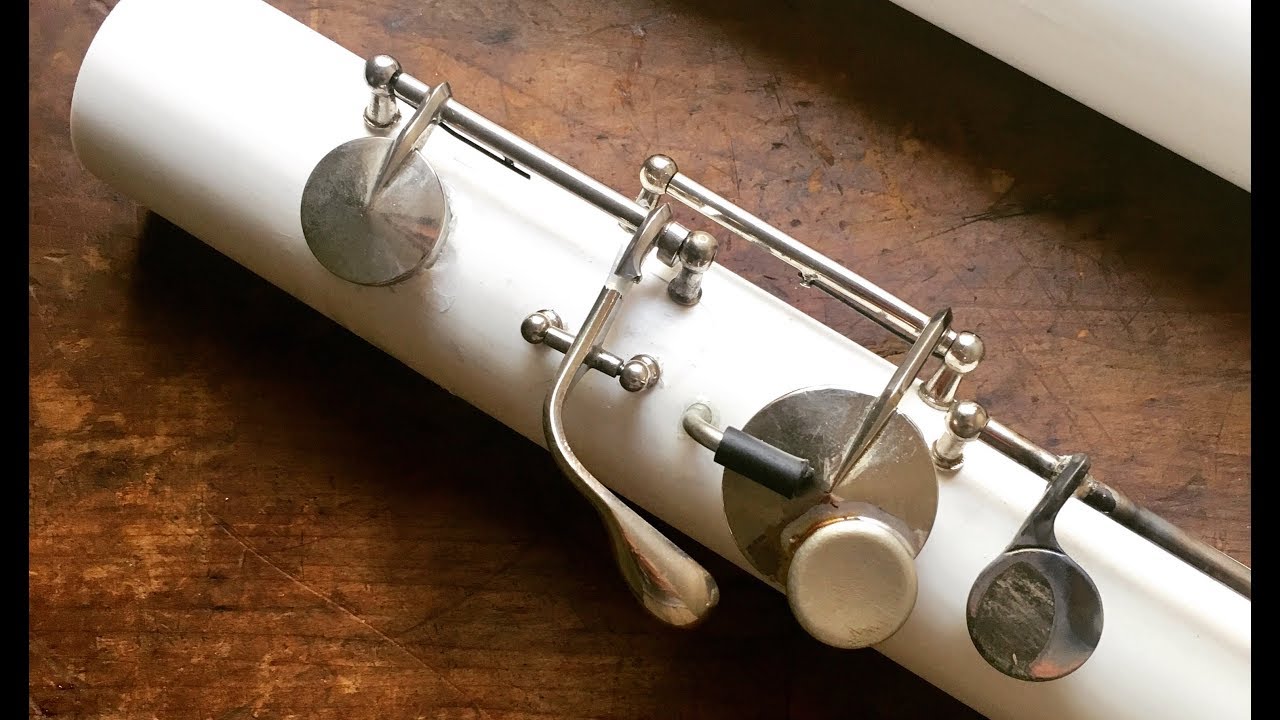 How I build homemade clarinet keys + Octocontra-alto/Octocontrabass update
