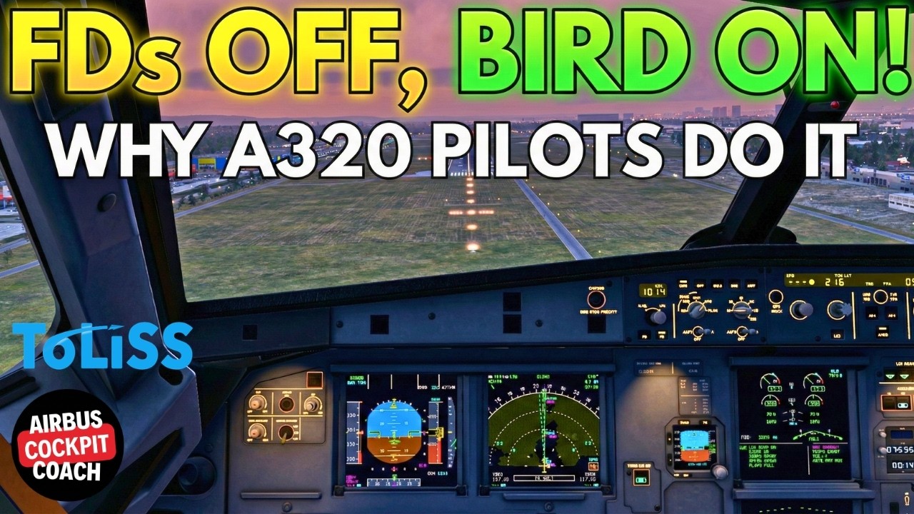 A320 &ldquo;Bird On&rdquo; Explained (Flight Directors OFF) | What It Really Does