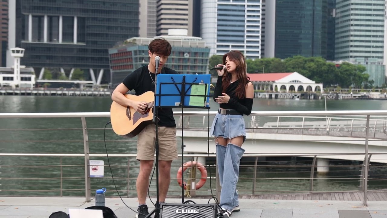 Busking: Shallow - Sean Ow & Havenz [4K]