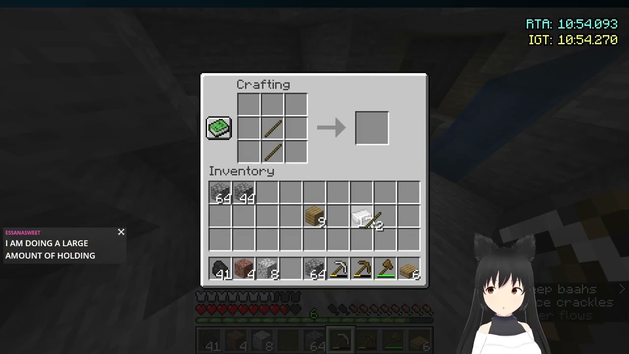 Minecraft Iron Armor + 15 Levels Speedrun