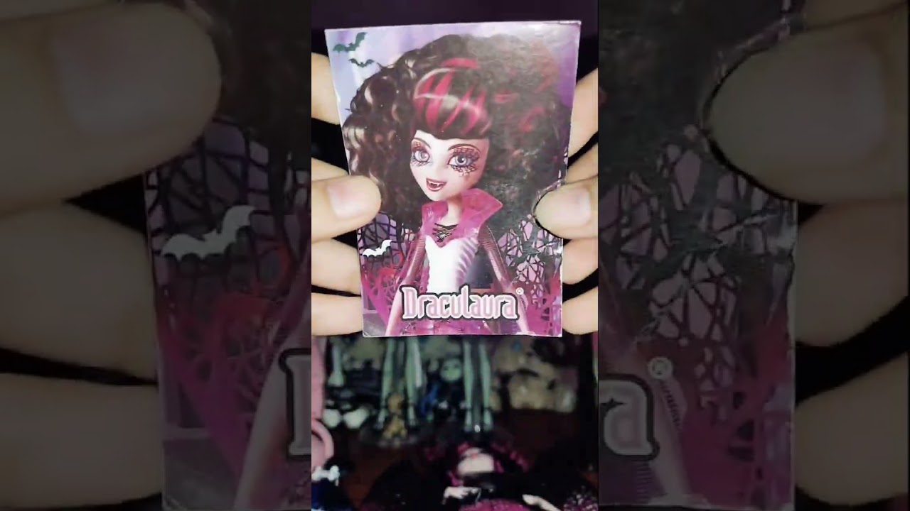 My Holy Grail Doll: Ghouls Rule Draculaura 🩷🖤 #monsterhigh #monsterhigh2023 #draculaura #unboxing
