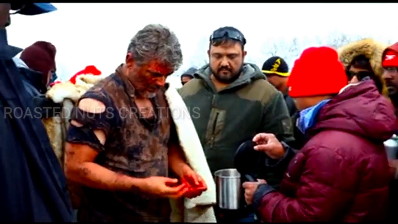 Vivegam movie making THALA AJITH portion | Best ever stunt made by thala.