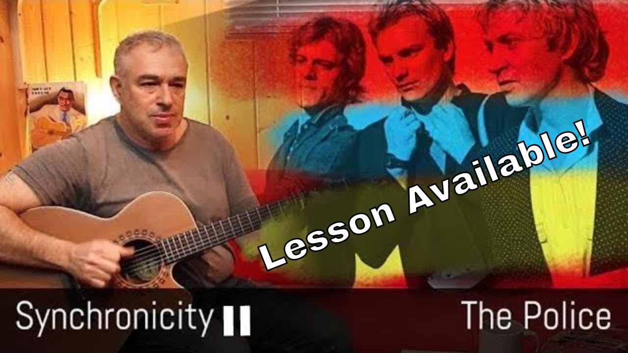 Synchronicity II - The police - Fingerstyle Acoustic Guitar Arrangement - lesson available!