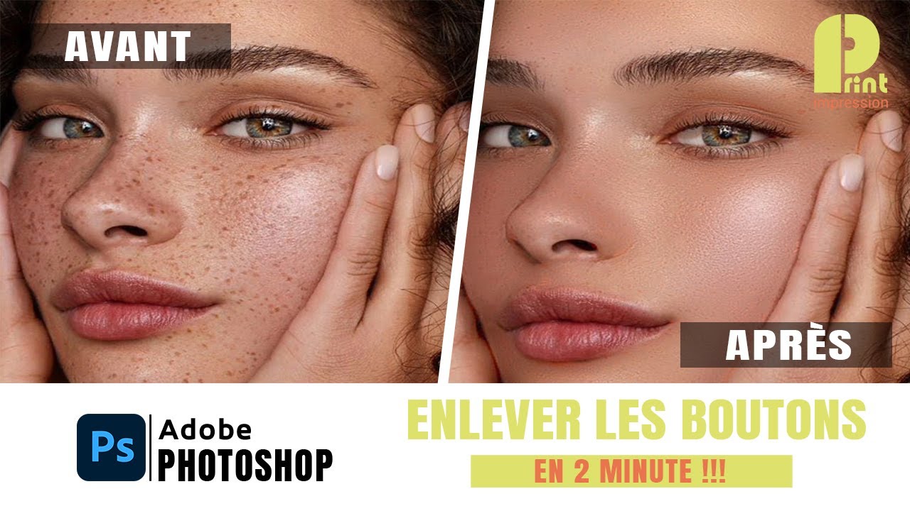 Comment Enlever les Boutons avec Photoshop