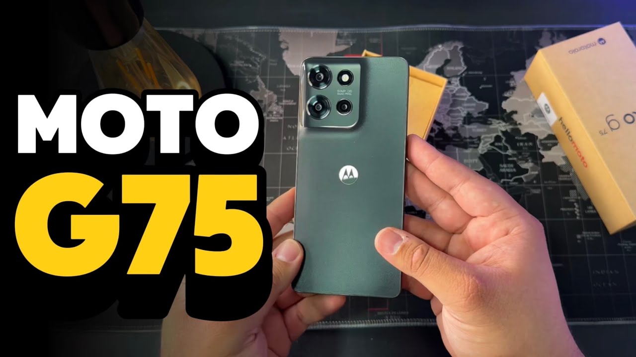 Moto G75 VALE A PENA? Unboxing e Análise!