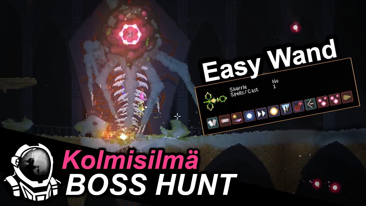 Throwing Together a Boss Killer! | Noita Boss Hunt ep2