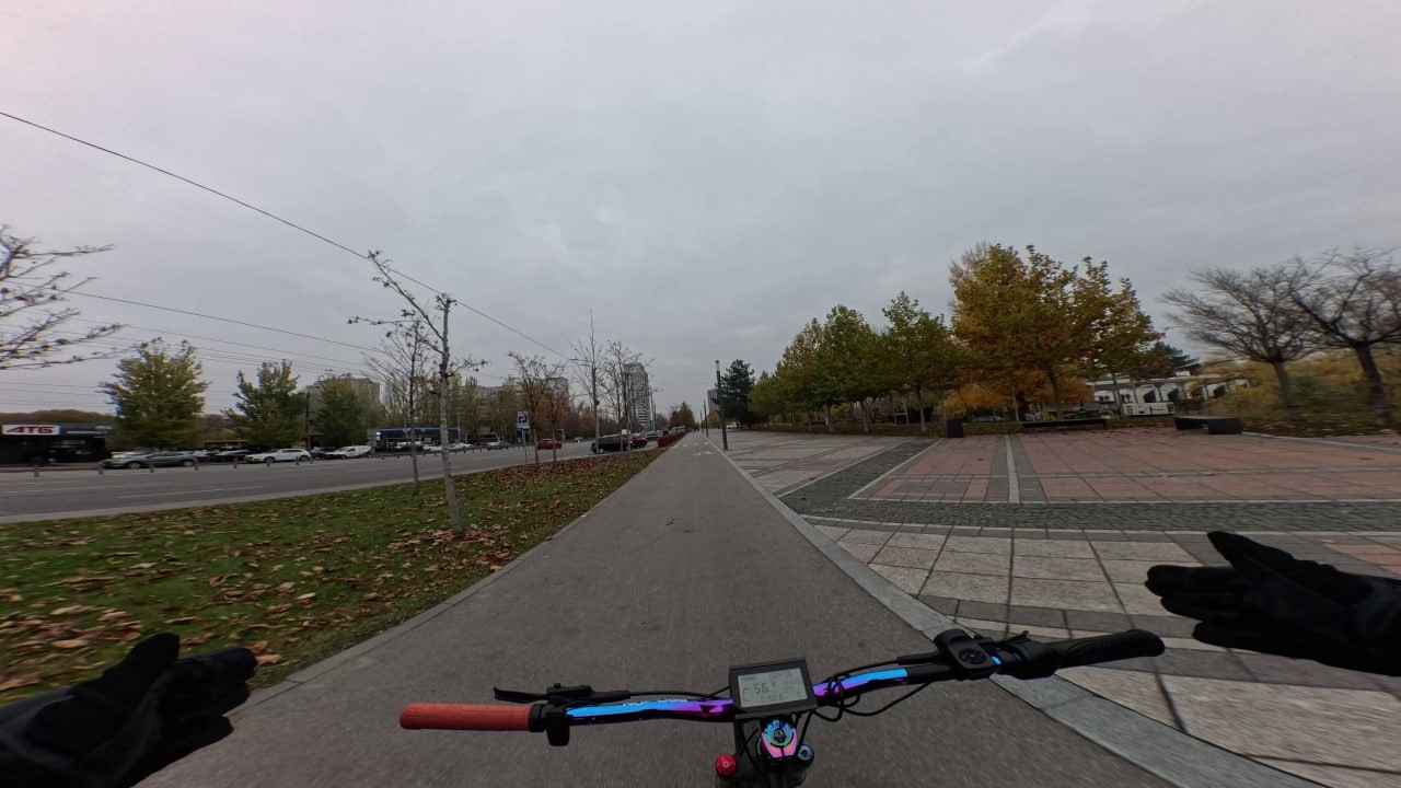 Случайный агрессивный заезд по городу просто день из жизни
