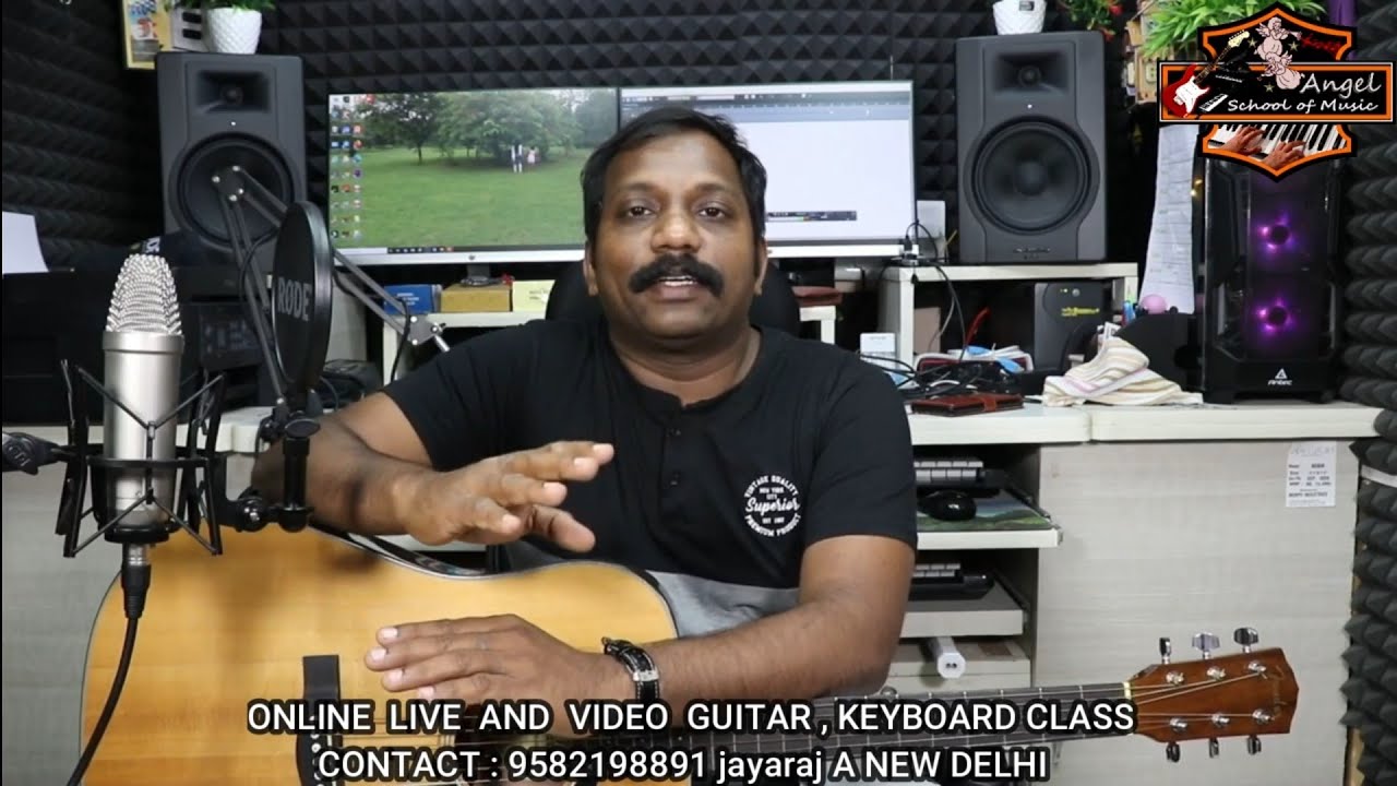 HOW TO TUNING GUITAR IN MALAYALAM