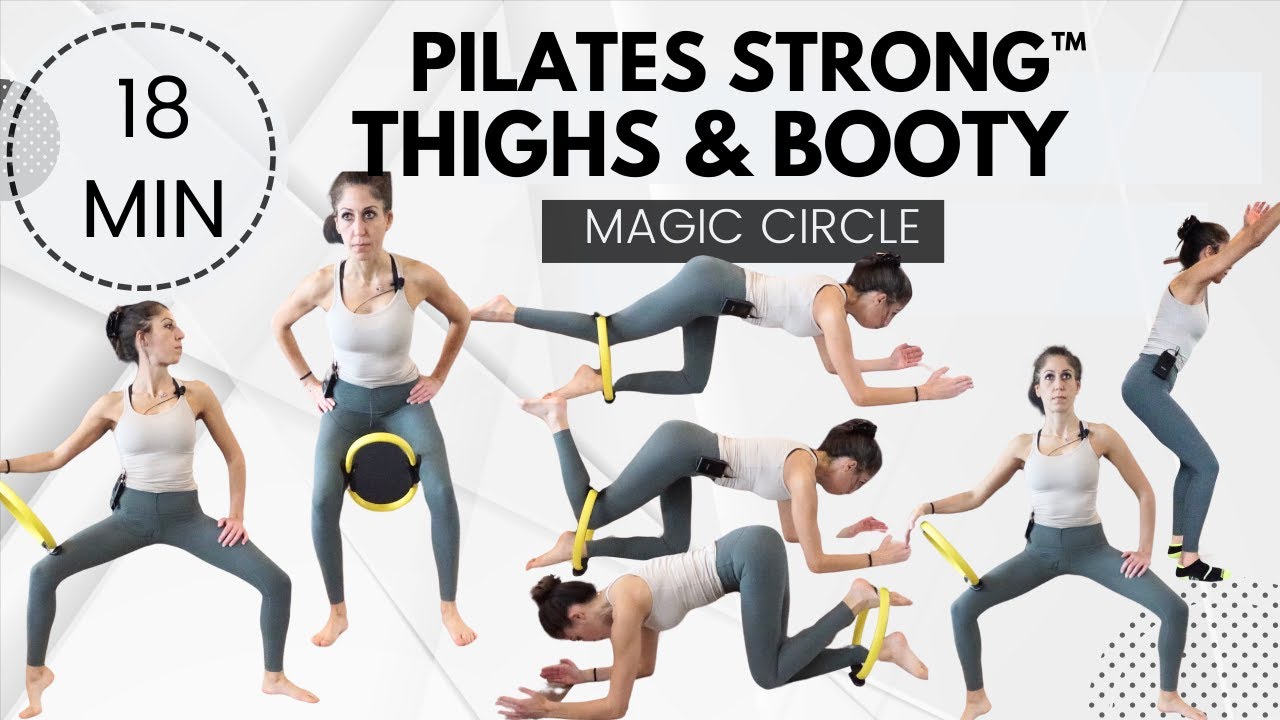 Magic Circle Thigh and Booty workout Intermediate / Magic Circle Workout / Pilates Ring Workout