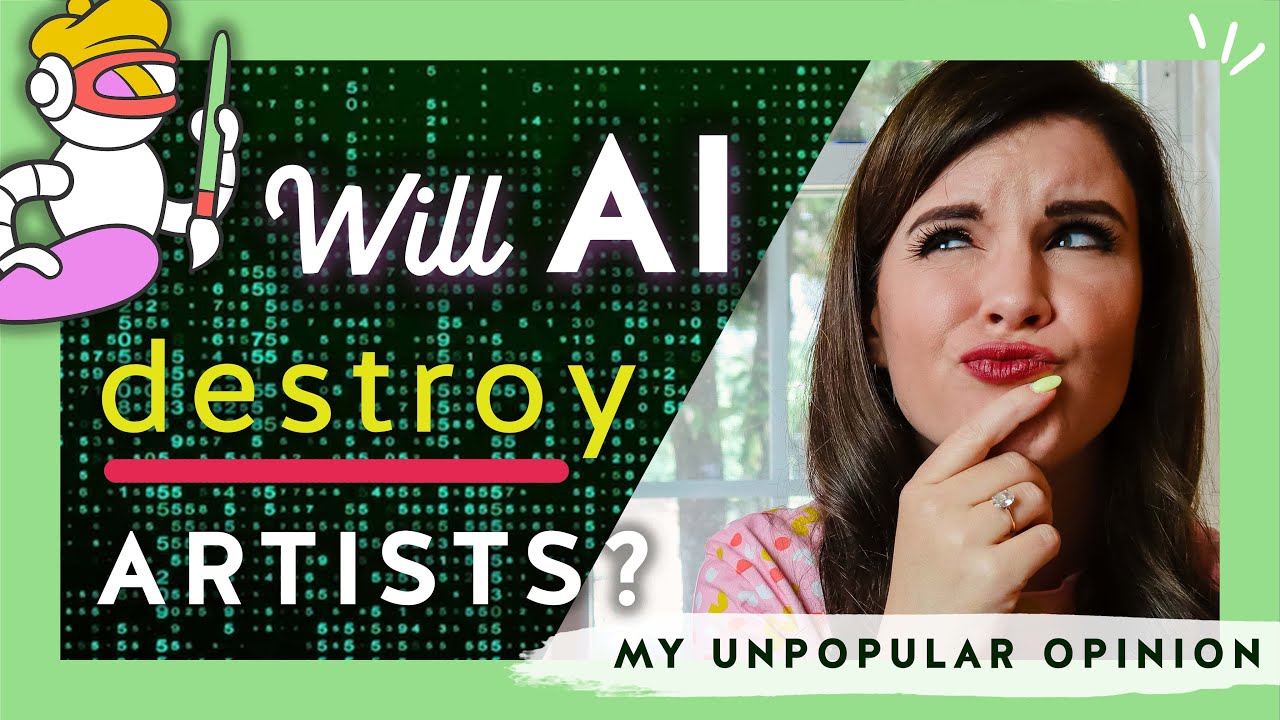Will AI DESTROY Artists?  (My Unpopular Opinion)