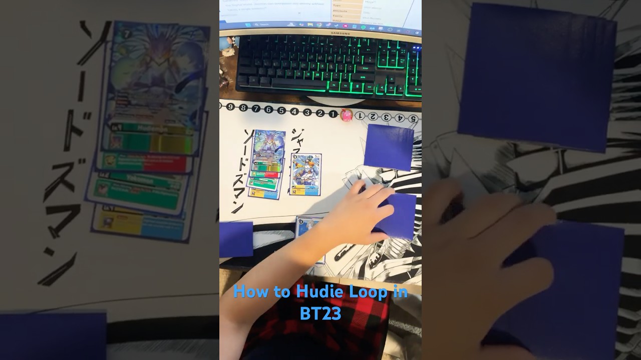 Как использовать Hudie Loop в BT23 #digimon #digimontcg #digimoncardgame