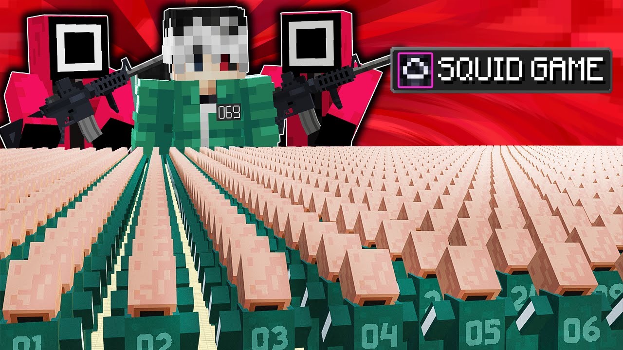 Am Fost In Squid Game Minecraft