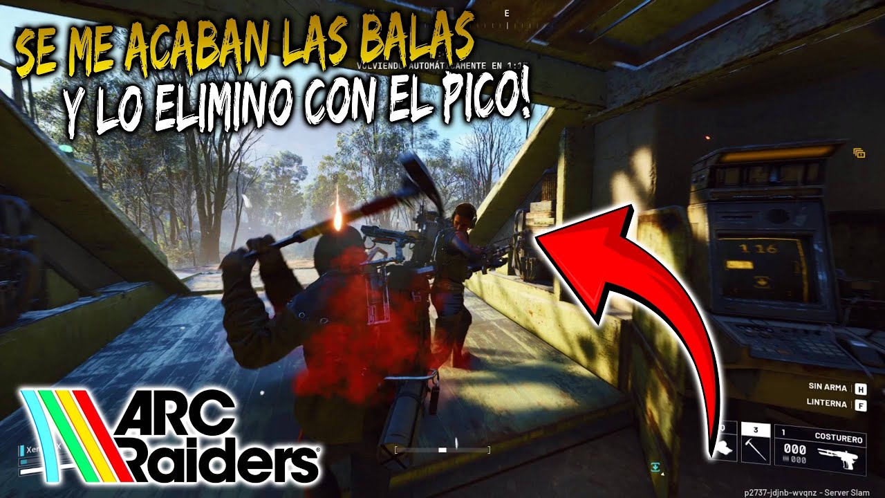 Mi Primer PVP y Se me acaban las balas, lo elimino con el pico! - ARC RIDERS GAMEPLAY EN ESPAÑOL