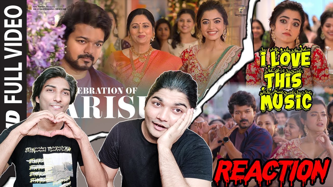 Celebration Of Varisu Full Video Reaction | Varisu | Thalapathy Vijay | Rashmika | Kupaa Reaction2.0