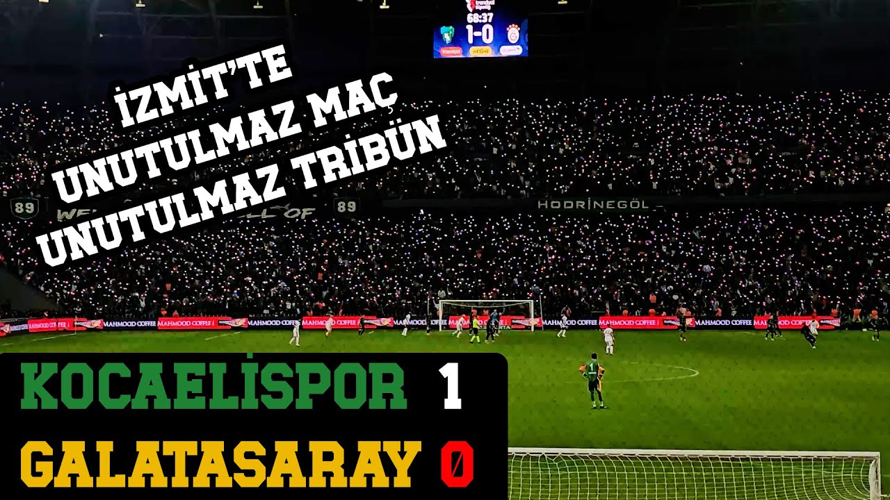 Kocaelispor 1-0 Galatasaray | Tribün Klibi  | #hodrimeydan #tribün #taraftar