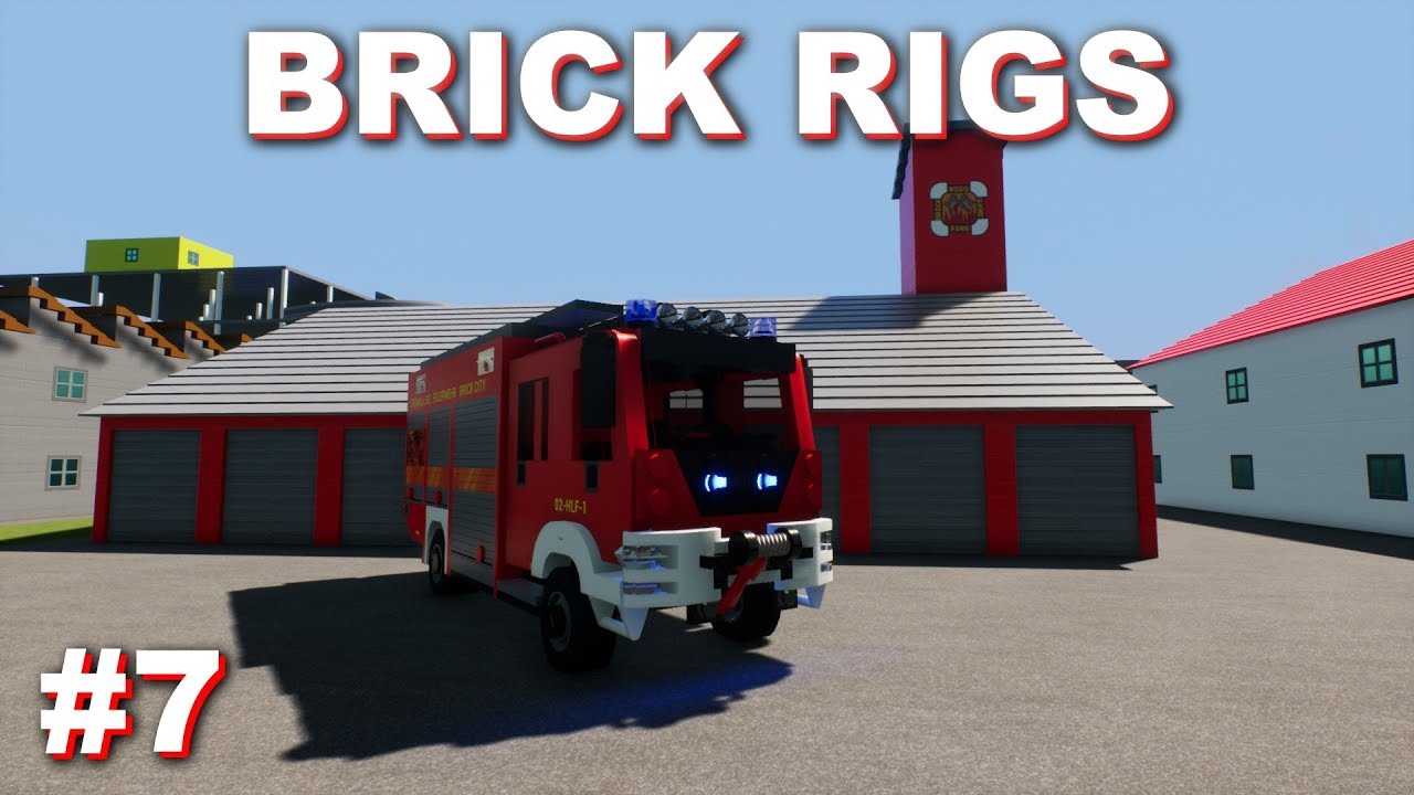 #7 Brick Rigs I Feuerwehr RP mit M0NEX !!! I [Deutsch/German]