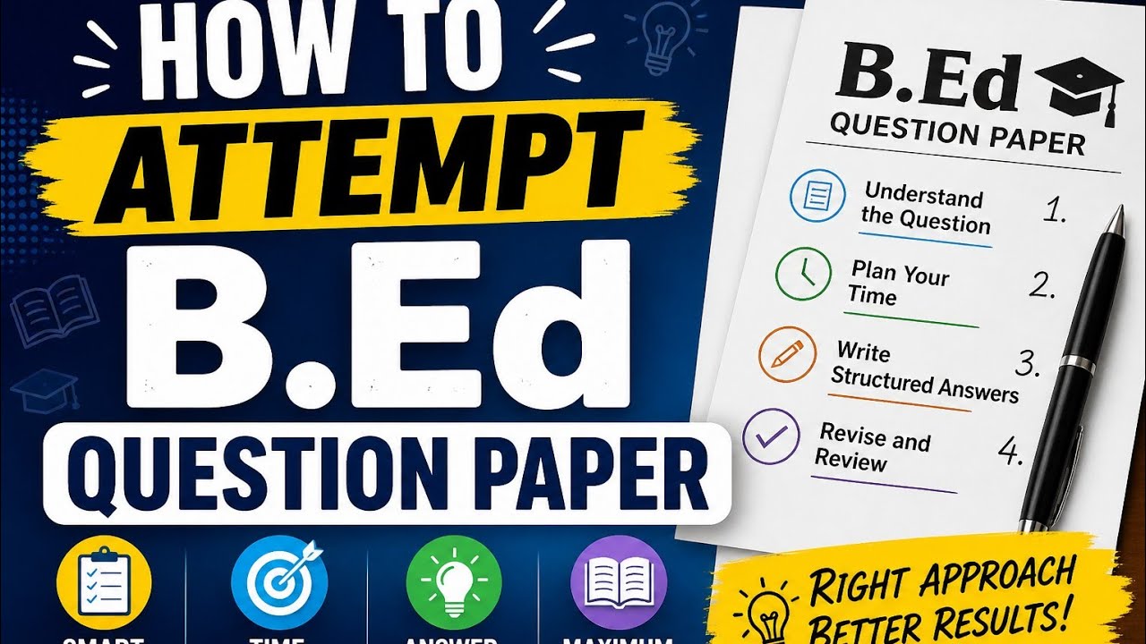 TRICK | How to write B.Ed answers in exams | Tips and strategies | B.Ed exam | #howtowriteanswer