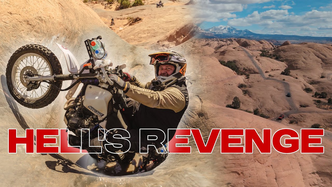 The INFAMOUS Hell's Revenge Trail in Moab, Utah