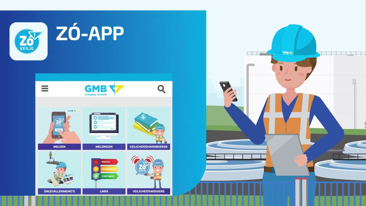 Melden via de GMB Z&oacute;-veilig app