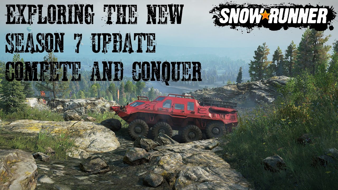 Исследуем новую карту Фазы 7 в Burning Mill Tennessee USA Snowrunner Update / Игровой процесс DLC