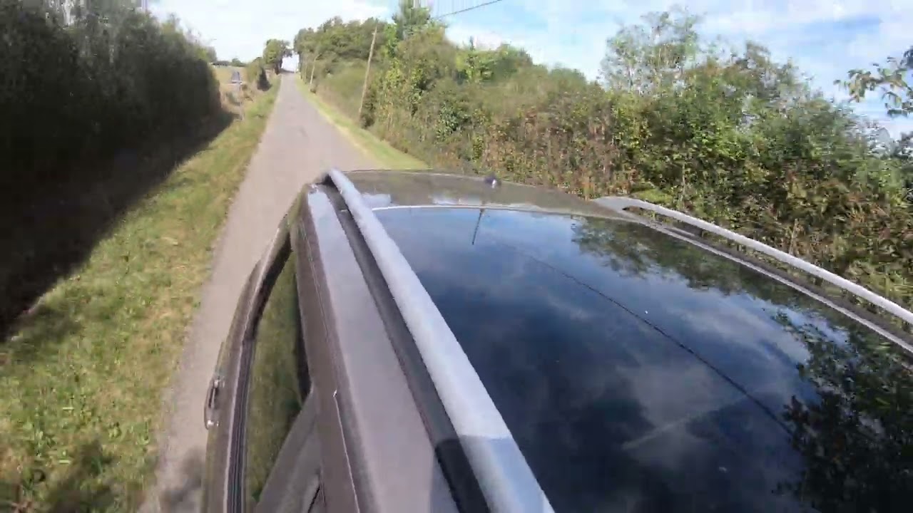 New left hand drive, French registered car day..............