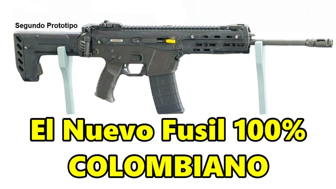Así es el Nuevo Fusil 100% Colombiano.