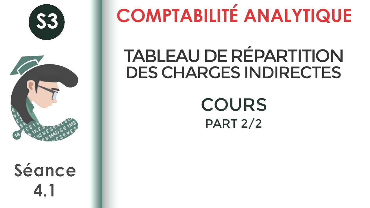 Tableau de répartition des charges indirectes 2/2 (séance 4.1) #La_Comptabilité_analytique
