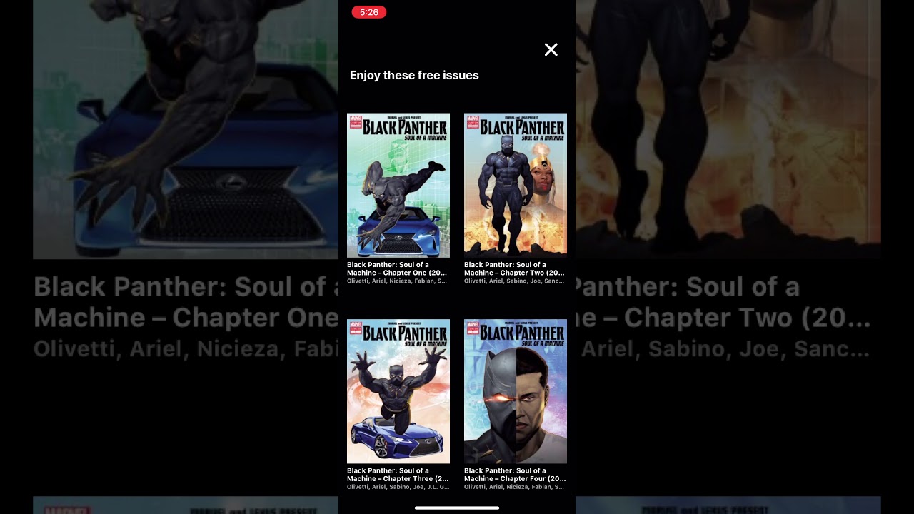 MARVEL UNLIMITED COMICS MOBILE APP WALKTHROUGH FREE COMICS AVAILABLE 070620 IPHONE XR