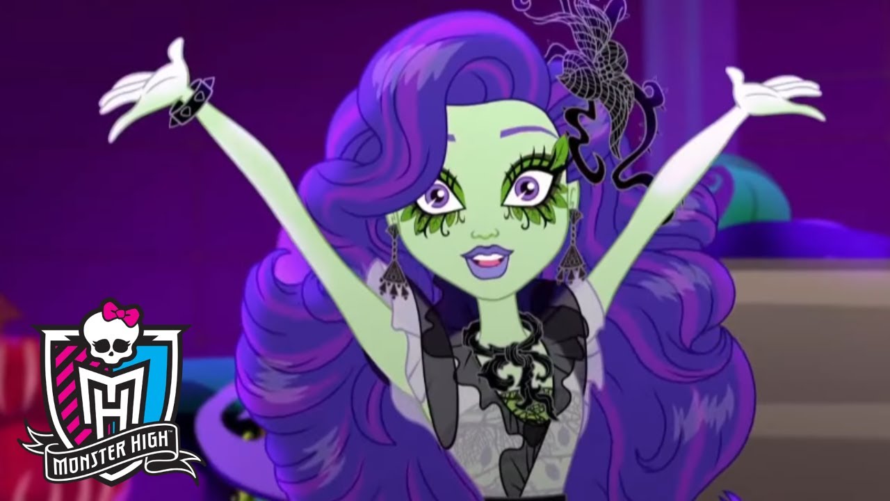 Monster High Latino 💜 Amanita Nightshade! 💜 Dibujos animados para ninos